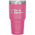 The Dogfather Golden Retriever Dog Dad Father's Day Tumbler Tumblers dad, family- Nichefamily.com