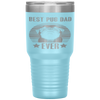 Retro Vintage Best Pug Dad Ever Father's Day Tumbler Tumblers dad, family- Nichefamily.com