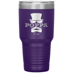 Luckiest Poppa Ever Leprechaun St Patricks Day Grandpa Tumbler Tumblers dad, family- Nichefamily.com