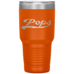 Vintage Father's Day Pops Tumbler Tumblers dad, family- Nichefamily.com