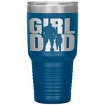 GirlDad Girl Dad Proud Father of Daughters Cute Fathers Day Tumbler Tumblers dad, family- Nichefamily.com