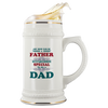 Any man can be a father but it takes someone special to be a dad Beer Stein Drinkware - Nichefamily.com