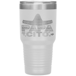Funny Fathers Day Gift for Men Papacito Dad Tumbler Tumblers dad, family- Nichefamily.com