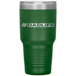 Father's Day Hashtag Dad Life Funny Gift Tumbler Tumblers dad, family- Nichefamily.com