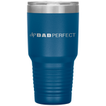 Dad Perfect Fathers Day Tumbler Tumblers dad, family- Nichefamily.com