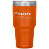 Pappy Gifts Grandpa Fathers Day Definition Birthday Tumbler Tumblers dad, family- Nichefamily.com