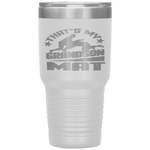 Wrestling Grandma Grandpa Wrestle Season Tumbler Tumblers dad, family- Nichefamily.com