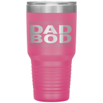 Dad Bod Design 2 Red Lines Father's Day Gift Tumbler Tumblers dad, family- Nichefamily.com