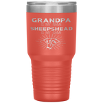 Grandpa is my Name Sheepshead is my Game Tumbler Tumblers dad, family- Nichefamily.com