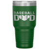 Baseball Dad Papa Father's Day Gift For Him School Tumbler Tumblers dad, family- Nichefamily.com