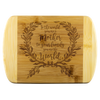 To The World You Are A mother To Your Family You Are The World Wood Cutting Boards - Nichefamily.com