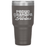 Grandpa of Twins Fathers Day Gift Tumbler Tumblers dad, family- Nichefamily.com