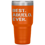 Best Abuelo Ever Gift Father's Day Funny Cool Tumbler Tumblers dad, family- Nichefamily.com