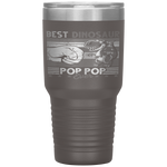 Vintage Best Pop Popsaurus Rex Ever Dad Fathers Day Gifts Tumbler Tumblers dad, family- Nichefamily.com