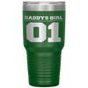 Daddys Girl 01 Fathers Day Gift Idea Daddy Daughter Matching Tumbler Tumblers dad, family- Nichefamily.com