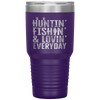 Hunting Fishing Loving Every Day Fathers Day Camo Tumbler Tumblers dad, family- Nichefamily.com