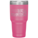 God Family Steelers-Pro Us Flag Father's Day Dad Gift Tumbler Tumblers dad, family- Nichefamily.com