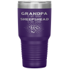 Grandpa is my Name Sheepshead is my Game Tumbler Tumblers dad, family- Nichefamily.com