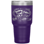 I Have Two Titles Dad And Granddad Fathers Day Gift Tumbler Tumblers dad, family- Nichefamily.com