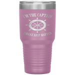 Captain Funny Boat Lover Dad Tumblers - Nichefamily.com