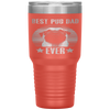 Retro Vintage Best Pug Dad Ever Father's Day Tumbler Tumblers dad, family- Nichefamily.com