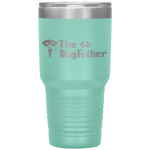 The Dogfather Maltese Dog Dad Father's Day Gift Tumbler Tumblers dad, family- Nichefamily.com