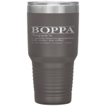 Funny BOPPA definition Fathers day gift Grandpa gift Tumbler Tumblers dad, family- Nichefamily.com