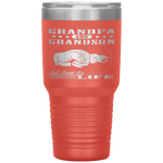 Autism Awareness Grandpa Grandson Best Friend for Life Gift Tumbler Tumblers dad, family- Nichefamily.com