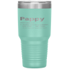 Pappy Gifts Grandpa Fathers Day Definition Birthday Tumbler Tumblers dad, family- Nichefamily.com