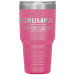 Grumpa Definition Like A Regular Grandpa Only Grumpier Tumbler Tumblers dad, family- Nichefamily.com