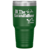 Promoted to Grandpa Grandfather 2020 New Grandpa Gift Tumbler Tumblers dad, family- Nichefamily.com