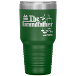 Promoted to Grandpa Grandfather 2020 New Grandpa Gift Tumbler Tumblers dad, family- Nichefamily.com