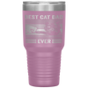 Vintage Best Cat Dad Ever Bump Fist Father's Day Gifts Tumbler Tumblers dad, family- Nichefamily.com