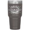 Best Dad By Par Golf Lover Father's Day Gift Tumbler Tumblers dad, family- Nichefamily.com