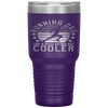 Running Dad  Funny Marathon Runner Father's Day Gift Tumbler Tumblers dad, family- Nichefamily.com