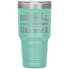 My Favorite Baseball Player Calls Me Grandpa Tumbler Tumblers dad, family- Nichefamily.com