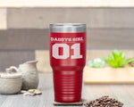 Daddys Girl 01 Fathers Day Gift Idea Daddy Daughter Matching Tumbler Tumblers dad, family- Nichefamily.com