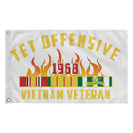 50th Anniversary of Tet Offensive WALL FLAG (Made in America) Flags carthook_checkout, FLAG, meta-relate-collection-u-s-navy-seals, meta-related-collection-air-force, meta-related-collection-