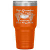 My Grandpa Is Guardian Angel He Watches Over Back Tumbler Tumblers dad, family- Nichefamily.com