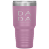 Distressed Dada Funny Retro Father's Day Tumbler Tumblers dad, family- Nichefamily.com