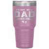 Proud New Dad Its A Girl Cute Gift Baby Father's Day Tumbler Tumblers dad, family- Nichefamily.com