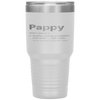 Pappy Gifts Grandpa Fathers Day Definition Birthday Tumbler Tumblers dad, family- Nichefamily.com