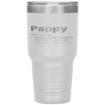 Pappy Gifts Grandpa Fathers Day Definition Birthday Tumbler Tumblers dad, family- Nichefamily.com