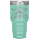 FATHER-IN-LAW Proud Of Many Things Tumblers Tumblers dad, family- Nichefamily.com