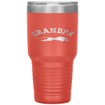 Grandpa JAGUAR Funny Gifts Tumbler Tumblers dad, family- Nichefamily.com