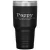 Pappy Definition Grandpa For Coolest Old Man Tumbler Tumblers dad, family- Nichefamily.com