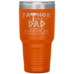 Cool Fathor Dad - Trendy Father's Day Gift Tumbler Tumblers dad, family- Nichefamily.com