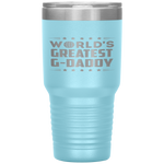 G-daddy Grandpa Gifts Worlds Greatest G-daddy Tumbler Tumblers dad, family- Nichefamily.com