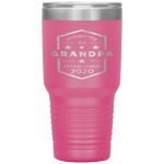 Promoted to Grandpa 2020 Established 2020 Tumbler Tumblers dad, family- Nichefamily.com