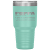 PopPa Like A Grandfather But So Much Cooler Funny Grandpa Tumbler Tumblers dad, family- Nichefamily.com